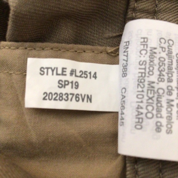 J Crew Slim Chino Pant Woman's Size 8 Tag attached - Picture 3 of 6